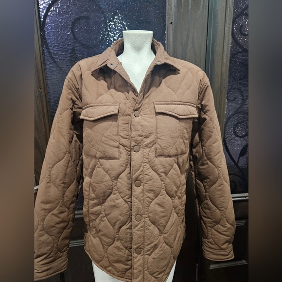 Maison Article Mens Brown Quilted Jacket. Medium. Casual Streetwear - Picture 2 of 10